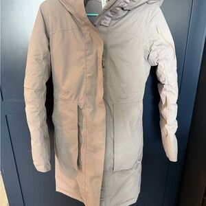 Gray lululemon Hooded Winter Coat